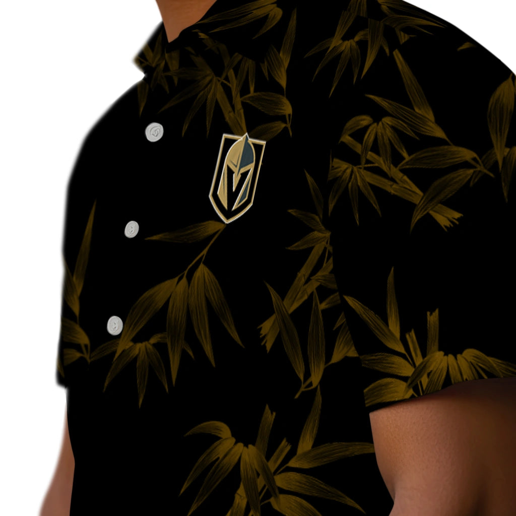 Vegas Golden Knights Hawaiian Shirt - Bamboo Branches | Hula Hawaiian Shirts