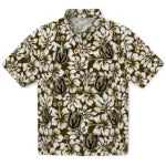 Vegas Golden Knights Hawaiian Shirt - Hibiscus Motif | Hula Hawaiian Shirts