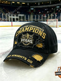 Vegas Golden Knights Western Conference Champions Distressed Baseball Cap - LeagueLockerGear