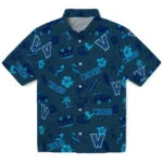 Villanova Wildcats Hawaiian Shirt - Beach Vibe | Hula Hawaiian Shirts