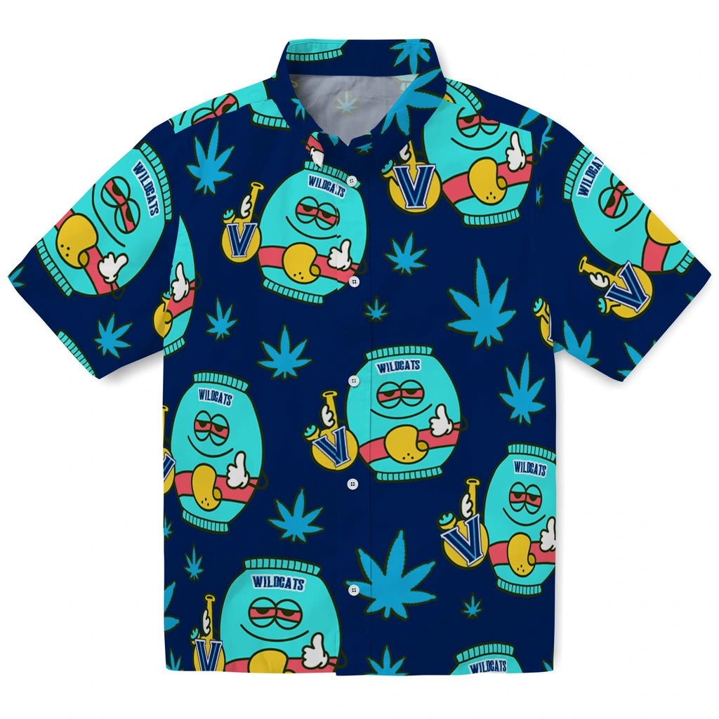 Villanova Wildcats Hawaiian Shirt - Chill Vibe | Hula Hawaiian Shirts