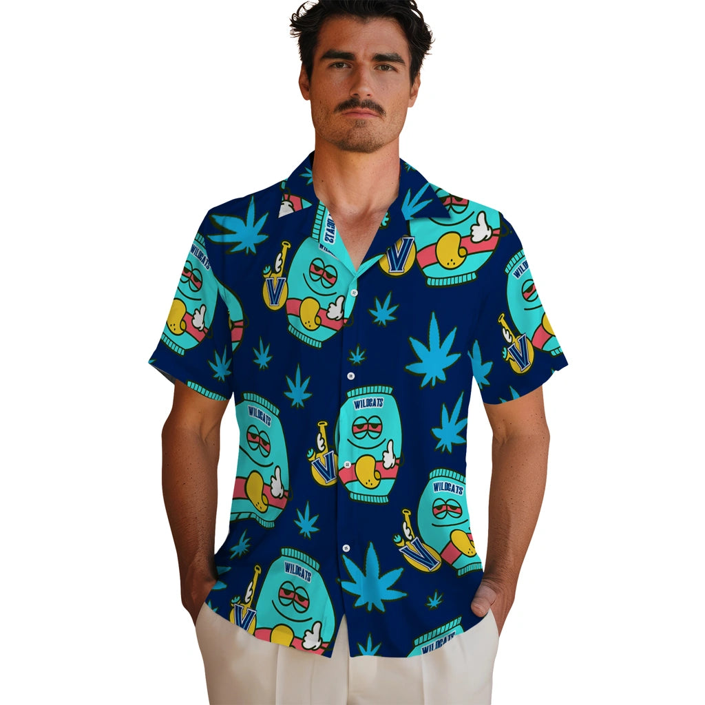 Villanova Wildcats Hawaiian Shirt - Chill Vibe | Hula Hawaiian Shirts