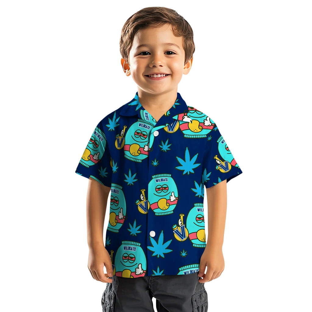 Villanova Wildcats Hawaiian Shirt - Chill Vibe | Hula Hawaiian Shirts