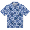 Villanova Wildcats Hawaiian Shirt - Hibiscus Cluster | Hula Hawaiian Shirts