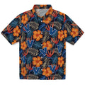 Villanova Wildcats Hawaiian Shirt - Hibiscus Foliage | Hula Hawaiian Shirts