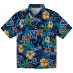 Villanova Wildcats Hawaiian Shirt - Hibiscus Tiki Jungle | Hula Hawaiian Shirts