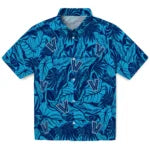 Villanova Wildcats Hawaiian Shirt - Monstera Layer | Hula Hawaiian Shirts
