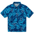 Villanova Wildcats Hawaiian Shirt - Monstera Layer | Hula Hawaiian Shirts