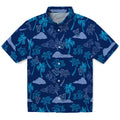 Villanova Wildcats Hawaiian Shirt - Palm And Clouds | Hula Hawaiian Shirts