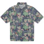 Virginia Cavaliers Hawaiian Shirt - Anthurium Overlay | Hula Hawaiian Shirts