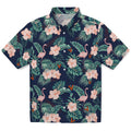Virginia Cavaliers Hawaiian Shirt - Flamingo and Hibiscus | Hula Hawaiian Shirts