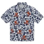 Virginia Cavaliers Hawaiian Shirt - Hibiscus Motif | Hula Hawaiian Shirts