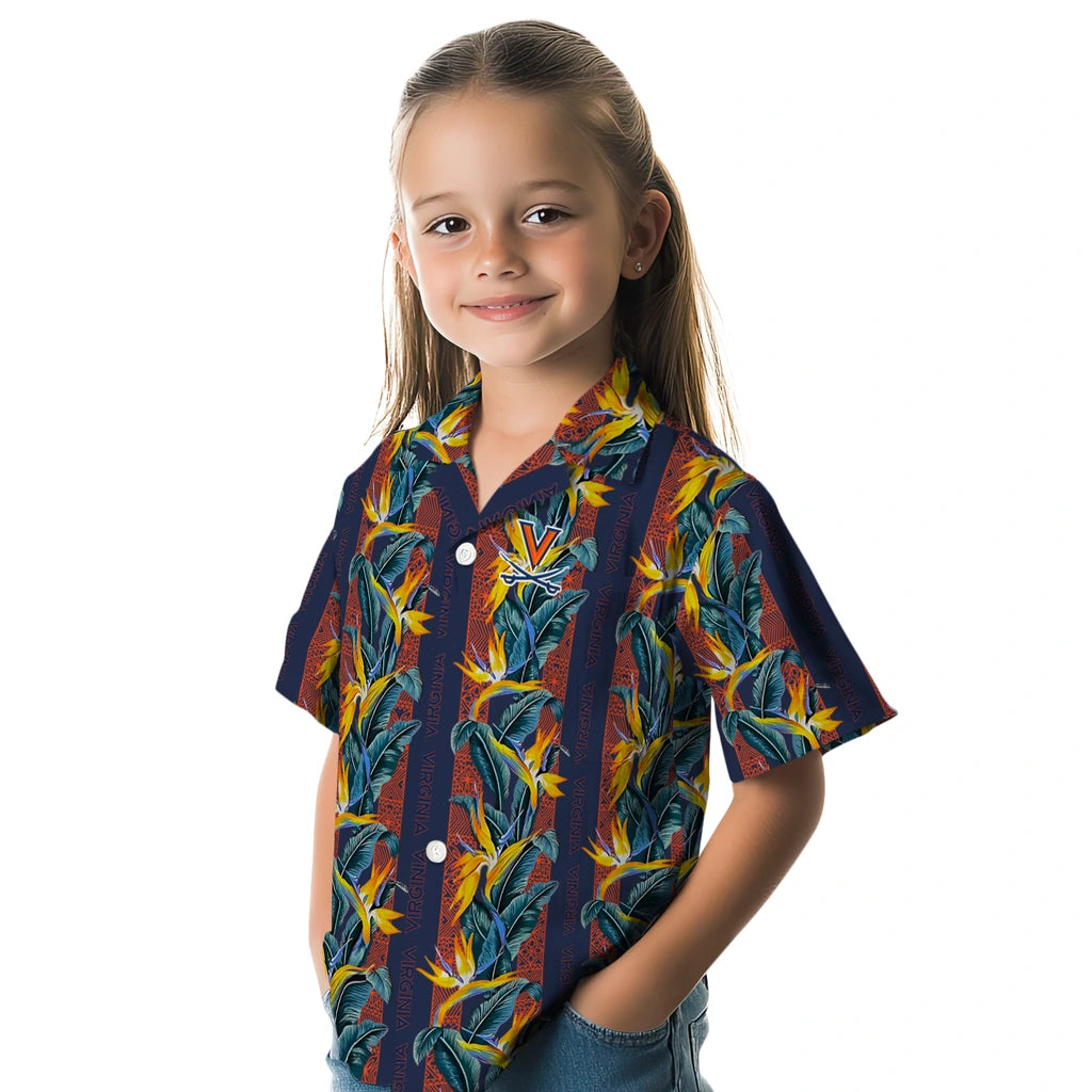 Virginia Cavaliers Hawaiian Shirt - Paradise Vines | Hula Hawaiian Shirts