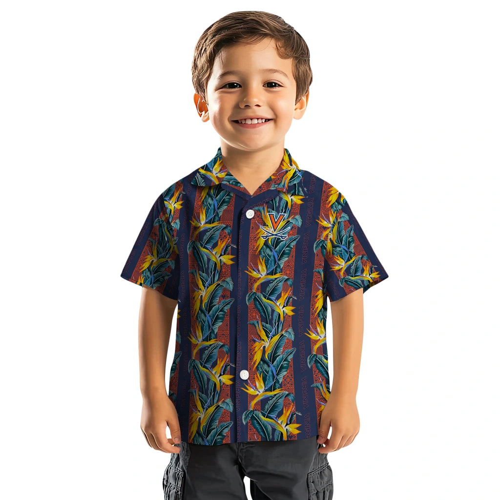 Virginia Cavaliers Hawaiian Shirt - Paradise Vines | Hula Hawaiian Shirts