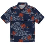 Virginia Cavaliers Hawaiian Shirt - Wave Palm | Hula Hawaiian Shirts