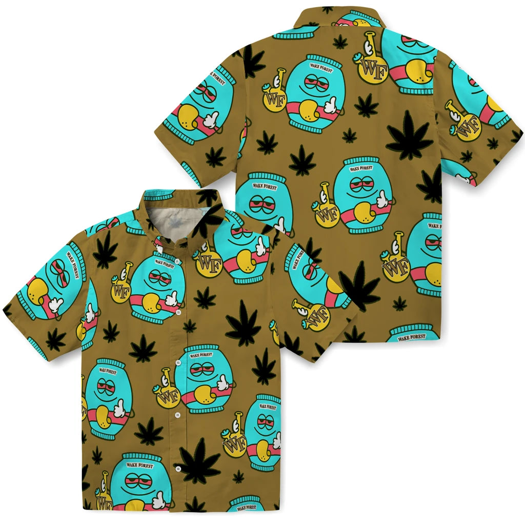 Wake Forest Demon Deacons Hawaiian Shirt - Chill Vibe | Hula Hawaiian Shirts