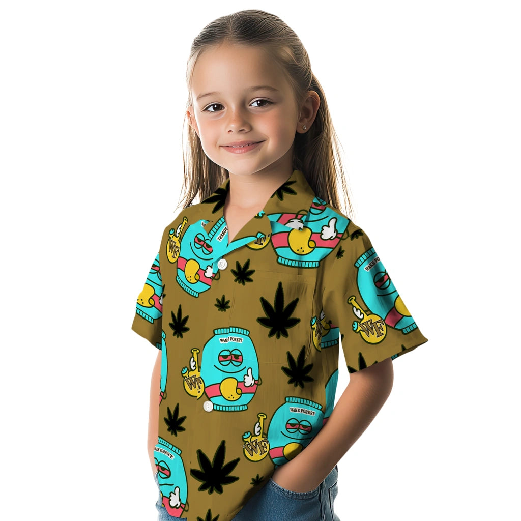 Wake Forest Demon Deacons Hawaiian Shirt - Chill Vibe | Hula Hawaiian Shirts