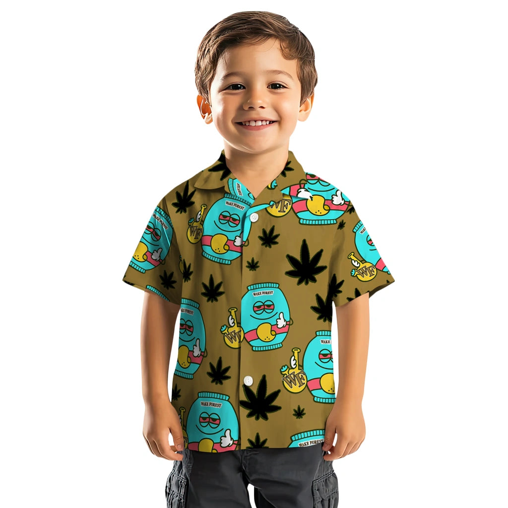Wake Forest Demon Deacons Hawaiian Shirt - Chill Vibe | Hula Hawaiian Shirts