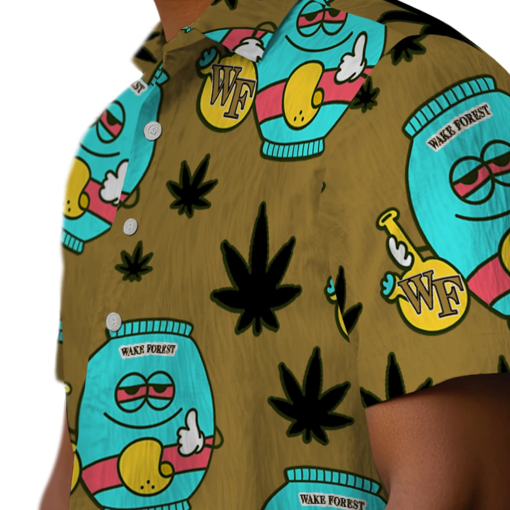 Wake Forest Demon Deacons Hawaiian Shirt - Chill Vibe | Hula Hawaiian Shirts