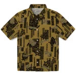 Wake Forest Demon Deacons Hawaiian Shirt - Turtle Lines | Hula Hawaiian Shirts