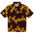 Washington Commanders Hawaiian Shirt - 50th State Flower | Hula Hawaiian Shirts