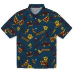Washington Commanders Hawaiian Shirt - Beach Vibe | Hula Hawaiian Shirts