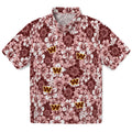 Washington Commanders Hawaiian Shirt - Hibiscus Blooms | Hula Hawaiian Shirts