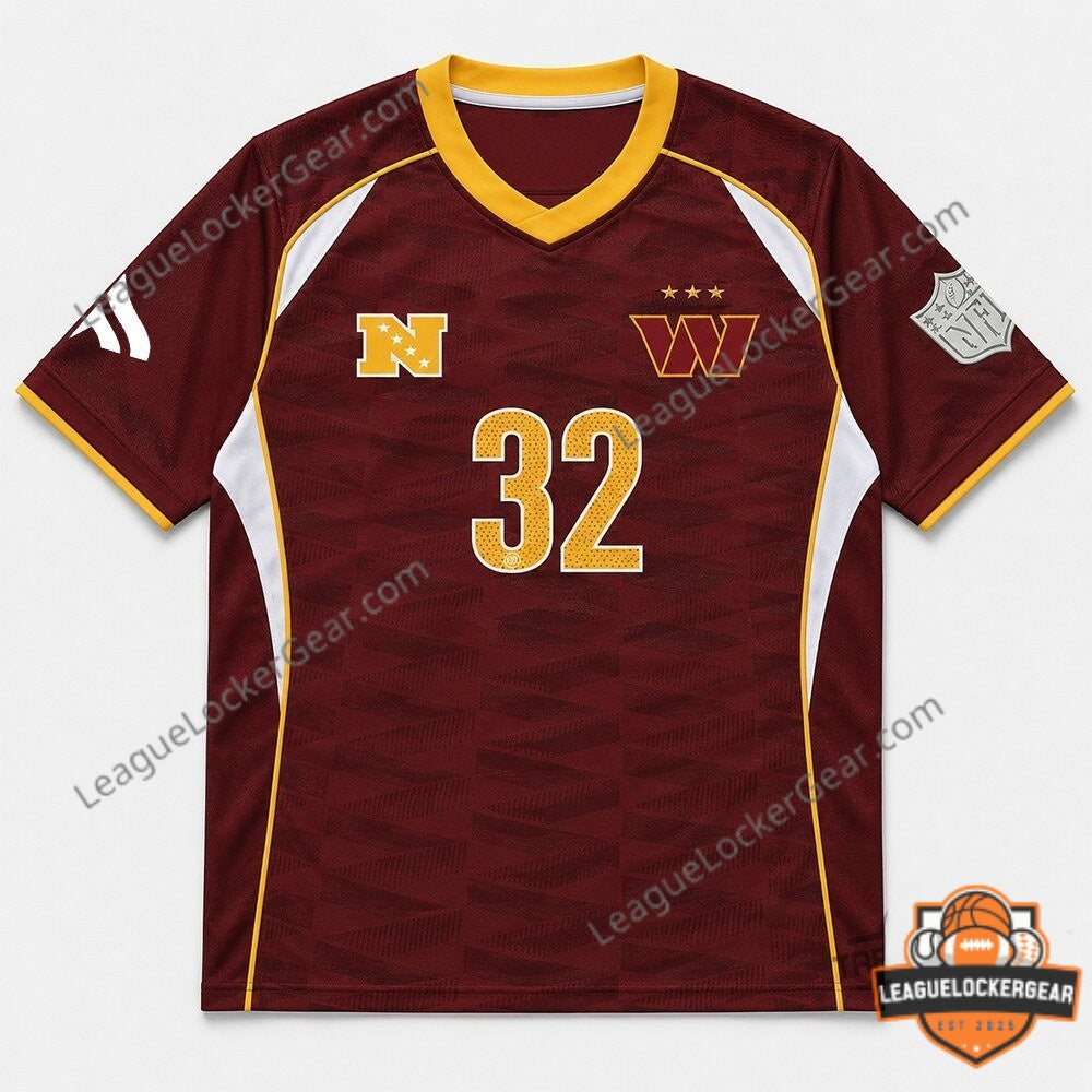 NFL Washington Commanders New Football Jersey Shirt 2026 - LeagueLockerGear