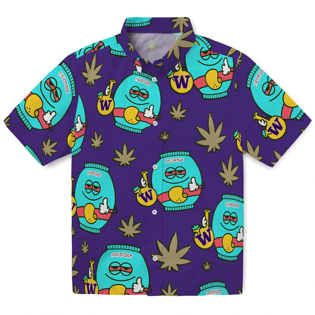Washington Huskies Hawaiian Shirt - Chill Vibe | Hula Hawaiian Shirts