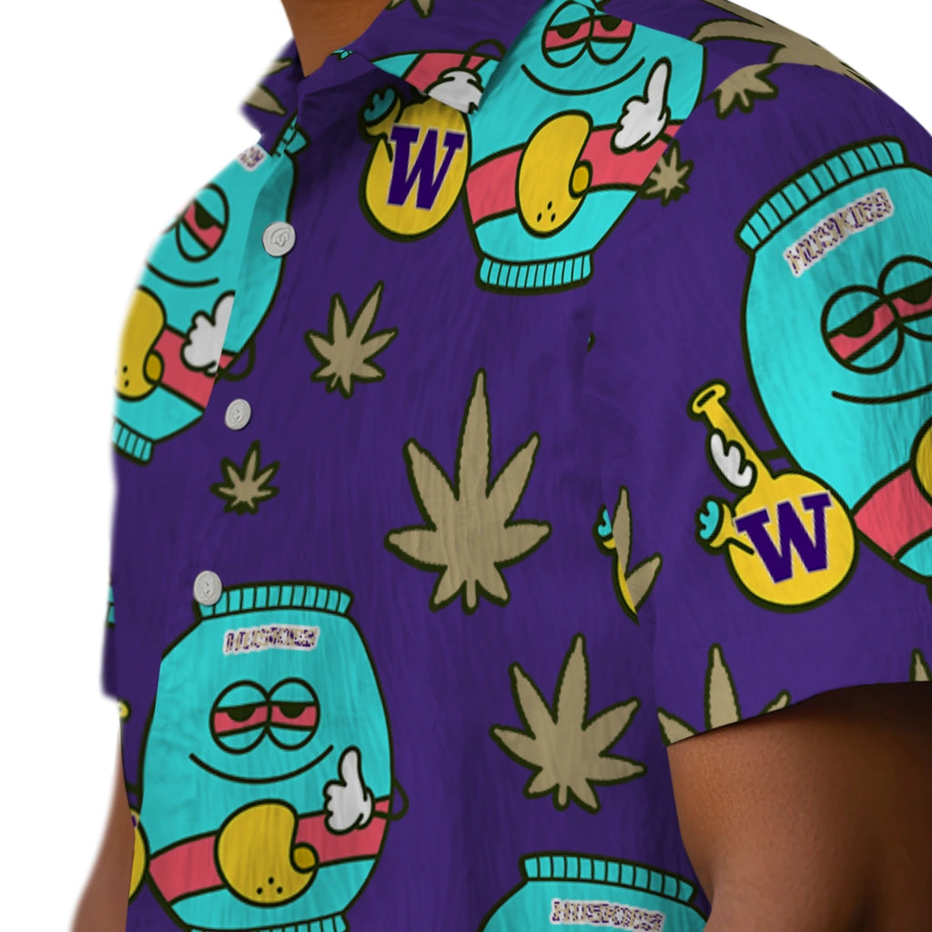 Washington Huskies Hawaiian Shirt - Chill Vibe | Hula Hawaiian Shirts