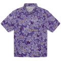 Washington Huskies Hawaiian Shirt - Hibiscus Oasis | Hula Hawaiian Shirts