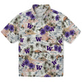 Washington Huskies Hawaiian Shirt - Hibiscus Seaside | Hula Hawaiian Shirts