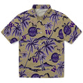 Washington Huskies Hawaiian Shirt - Palm Sunset | Hula Hawaiian Shirts