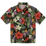 Washington Nationals Hawaiian Shirt - Hawaii Floral Hibiscus | Hula Hawaiian Shirts