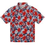 Washington Nationals Hawaiian Shirt - Hibiscus Fiesta | Hula Hawaiian Shirts