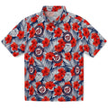 Washington Nationals Hawaiian Shirt - Hibiscus Fiesta | Hula Hawaiian Shirts