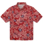 Washington Nationals Hawaiian Shirt - Hibiscus Oasis | Hula Hawaiian Shirts