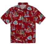 Washington Nationals Hawaiian Shirt - Simpsons Christmas | Hula Hawaiian Shirts