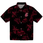 Washington State Cougars Hawaiian Shirt - Bamboo Branches | Hula Hawaiian Shirts