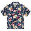 Washington State Cougars Hawaiian Shirt - Flamingo Hibiscus | Hula Hawaiian Shirts
