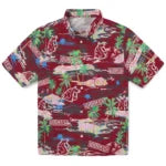 Washington State Cougars Hawaiian Shirt - Hawaii Island | Hula Hawaiian Shirts