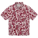 Washington State Cougars Hawaiian Shirt - Hibiscus Motif | Hula Hawaiian Shirts