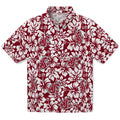 Washington State Cougars Hawaiian Shirt - Hibiscus Motif | Hula Hawaiian Shirts