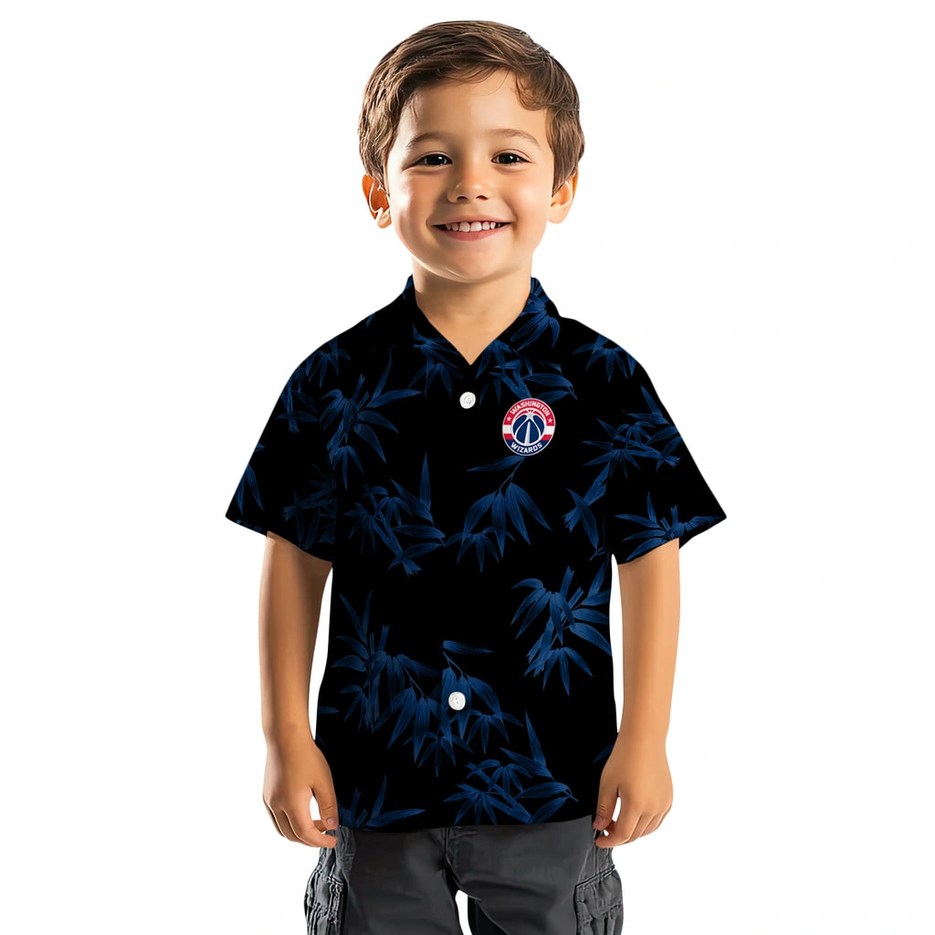 Washington Wizards Hawaiian Shirt - Bamboo Branches | Hula Hawaiian Shirts