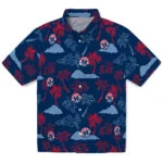 Washington Wizards Hawaiian Shirt - Palm And Clouds | Hula Hawaiian Shirts