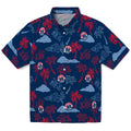 Washington Wizards Hawaiian Shirt - Palm And Clouds | Hula Hawaiian Shirts