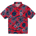 Washington Wizards Hawaiian Shirt - Palm Sunset | Hula Hawaiian Shirts