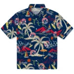 Washington Wizards Hawaiian Shirt - Palm Tree Island | Hula Hawaiian Shirts