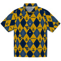 West Virginia Mountaineers Hawaiian Shirt - Golfing Plaid | Hula Hawaiian Shirts