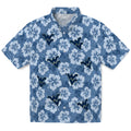 West Virginia Mountaineers Hawaiian Shirt - Hibiscus Cluster | Hula Hawaiian Shirts